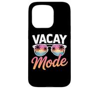 Vacay Mode Tropical Paradise Summer Travelers Holiday Escape Case for iPhone 15 Pro