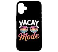 Vacay Mode Tropical Paradise Summer Travelers Holiday Escape Case for iPhone 16 Plus