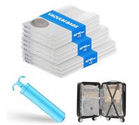 Vacbird Vacuum Storage Bags, 9 Pack Reusable Space Saver Bag for Clothes