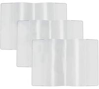 Vaccination Certificate Cover Transparent Set 93 x 130 mm Protective Case for 2021 International Vaccination Certificate Waterproof Protective Cover for Vaccination Card German Passport Case