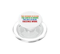 Vaccines Work Pro Vaccination Quote PopSockets PopGrip for MagSafe
