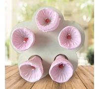 Vacclo 1Pack Colorful Bee Insect Drinking Cup - Bee Cups for Thirsty Bees Garden - Bee Feeder - Provide Safe Drinking Spots for Bees - Collects A Teaspoon of Water for Bees (Pink)