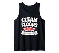 Vaccum Cleaning Housekeeper Clean Floors My Tank Top