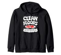 Vaccum Cleaning Housekeeper Clean Floors My Zip Hoodie