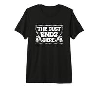 Vaccum Cleaning Housekeeper The Dust Ends Here Premium T-Shirt