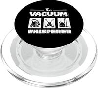 Vaccum Cleaning Housekeeper The Vacuum Whisperer PopSockets PopGrip for MagSafe