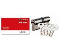 Vachette 7101 Velix Cylinder 40 x 40 cm 5 Reversible Keys Nickel Plated - 28187000