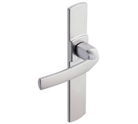 Vachette assa abloy - Set of 2 Large Door Handles - Chrome Velvet Colour - Key I -