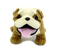VACHICHI Lifelike Stuffed Animals English Bulldog Teddy Realistic Plush Soft Toy Animals Dog Puppy,30cm (English Bulldog)