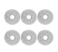 VACKING 6 Mop Pads Compatible with Xiaomi X20+ / X20 Max / X20 Pro, for Dreame L10s Ultra Gen 2 / L10s Pro Ultra Heat / L40 Ultra / X50 Ultra Complete, for Roborock Qrevo Series/Saros 10R