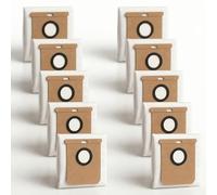 VACKING Replacement 10 Pcs Dust Bags, Compatible with Eufy L50 SES, L60 SES, L60 Hybrid SES Robot Vacuum Cleaner Spare Parts