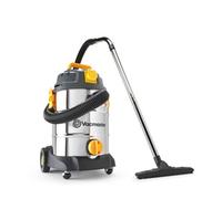 Vacmaster 30L 110V L Class Wet & Dry Vacuum Cleaner With Hepa Filtration & Power Take Off - 1000W Dust Extractor, Corded, Silver
