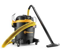 Vacmaster Wet & Dry Vacuum Cleaner, 45 litre. L Class Dust Extractor with 1200W Bypass Motor, Impact Resistant Tank and HEPA 13 Filtration. VJH1245PF-01L