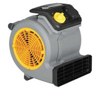 Vacmaster Air Mover Floor Fan. Low Noise, 3 Speed, Centrifugal Blower Fan. Energy Saving, Compact and Portable. Rapidly Circulates Air for Drying, Cooling and Ventilating. For Carpet, Plaster, Floods