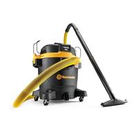 Vacmaster Wet & Dry Vacuum Cleaner, 45 litre. L Class Dust Extractor with 1200W Bypass Motor, Impact Resistant Tank and HEPA 13 Filtration. VJH1245PF-01L