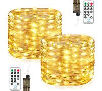 Vacoulery Fairy Lights Mains Powered, 18M 150LEDs Fairy Lights Plug in Waterproof String Light with Remote Timer, Garden Lights Mains Powered for Indoor Outdoor Party Wedding Christmas Decorations