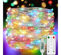 Vacoulery Fairy Lights Plug in, 15M USB Fairy Lights with 8 Modes Waterproof Indoor Copper String Lights Remote Control Timer String Lights for Bedroom Party Wedding Christmas Decoration