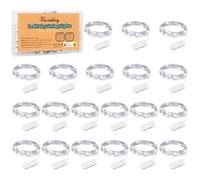 Vacoulery Micro Led String Lights Battery Powered, 20pack