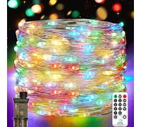 Vacoulery String Lights Mains Powered, 18M 150LEDs Outdoor Lights Mains Powered, Fairy Lights Plug in Waterproof with Timer, Garden Fairy Lights for Christmas Wedding Bedroom Decoration