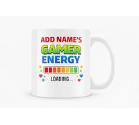 Vacso Trading Personalised Gamer Energy Mug | Custom Gamer Mug | Gaming Coffee Mug | Gamer Gift | Gift for Gamers | Add Name Mug