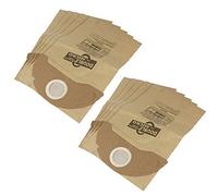 Vacspare 10 Double Micro Paper Dust Bags for Karcher 69043220 Wet and Dry WD2 A1000, A2000 A4000 Series Vacuum Cleaners