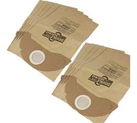 Vacspare 10 Double Micro Paper Dust Bags for Karcher A1000, A2000 & A4000 Wet & Dry Vacuum Cleaners