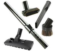 Vacspare 32mm Telescopic Tube + Stair, Crevice, Floor and Dusting Tools Compatible with AEG, Sebo & Nilfisk Vacuum Cleaners