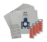 Vacspare Deluxe GN Type Microfibre Dust Bags for Miele S5000, TT5000, S5261, Power Plus & S8320 Series Vacuum Cleaners + Vacuum Fresheners (Pack of 20)