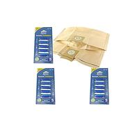 Vacspare Dust Bags For Titan 16L 20L 30L 40L Vacuum Cleaners (15PK + Fresheners)