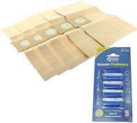 Vacspare Dust Bags For Titan 16L 20L 30L 40L Vacuum Cleaners (20PK + Fresheners)