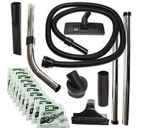 Vacspare for Numatic Henry Vacuum Tool Kit with Hose, Brushes & 10 Microfibre Cloth Bags