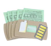 Vacspare Premium Double Micro Filter Paper Dust Bags for Oreck BB180, BB280D, BB280E, BB870, BB870ED & MV160 Handheld Vacuum Cleaners x5 + Bonus Freshener Sticks