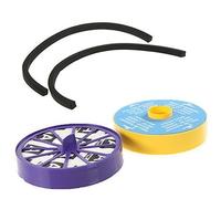 Vacspare Vacuum Cleaner Washable & Post Motor HEPA Filter Kit With Seal Compatible With Dyson DC07