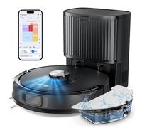 Vactidy W11 Self-Emptying Robot Vacuum Cleaner with Mop, Laser Navigation, Up to 60 Days of Hands-Free Cleaning, 180 Mins Runtime, Strong 8000Pa Suction for Floors, Carpets, and Pet Hair
