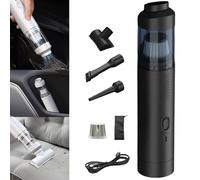 Vactrix Car Vacuum, Car Vacuum Cleaner Cordless Powerful 22000pa, Car Vacuum Cleaner Cordless With Bag, Waterproof Hepa Filter - For Car, Stair, Sofa, Pet, Corner Cleaning(BLACK)