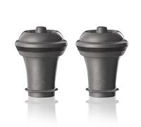 Vacu Vin 84042 Wine Saver Vacuum Stoppers, Set of 2 - Grey