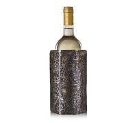 Vacu Vin Active Cooler Wine Chiller - Reusable, Flexible Wine Bottle Cooler - Royal Gold - Wine Cooler Sleeve for Standard Size Bottles - Insulated Wine Bottle Chiller to Keep Wine Cold