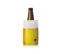 Vacu Vin Beer Cooler Sleeve - Flexible Bottle Chiller - Active Cooling Reusable Ice Sleeve - Fits Standard Beer Bottles - Portable Drink Cooler for BBQ, Travel & Outdoor Events