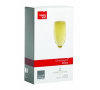Vacu Vin Champagne Wine Glass, (21 cl / 7.25 oz) - Set of 2