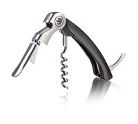 Vacu Vin Corkscrew Double Hinged, Silicone, Black