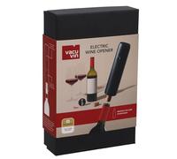 Vacu Vin Electric Wine Opener with Foil Cutter - Rechargeable - Opens up to 35 Bottles - Ideal for Home, Kitchen and Any Occasion - Includes Gift Box