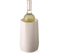 Vacu Vin Hexo Wine Chiller - Reusable, 2-in -1 Wine Bottle Cooler - Sand - Cooler Sleeve for Standard Size Bottles - Insulated Wine Bottle Chiller Made with Recycled Materials