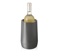 Vacu Vin Wine Chiller Hexo - Reusable 2-in-1 Insulated Cooler with Removable Sleeve - Graphite