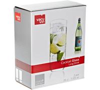 Vacu Vin Long Drink Cocktail Glass, (35 cl / 11.85 oz) - Set of 2
