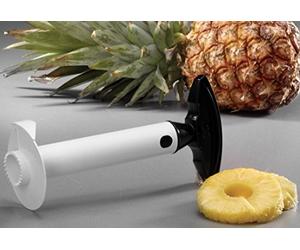 Vacu Vin Pineapple Slicer White Plastic Handle