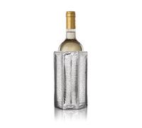 Vacu Vin Rapid Ice Wine Cooler - Silver, 7 1/2h (in), 176x145x25