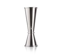 Vacu Vin Stainless Steel Japanese Jigger - Perfect for Bartending for Mixologists and Home Bar Enthusiasts - Dishwasher Safe