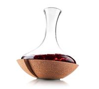 Vacu Vin Swirling Carafe, Cork, Transparent
