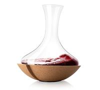 Vacu Vin Swirling Carafe | Crystal Glass Wine Decanter