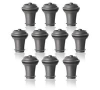 Vacu Vin Wine Saver Vacuum Stoppers for Wine Bottles - Keep Wine Fresh for Up to a Week with Airtight Seal - Compatible with Vacu Vin Wine Saver Pump (10 Stoppers)